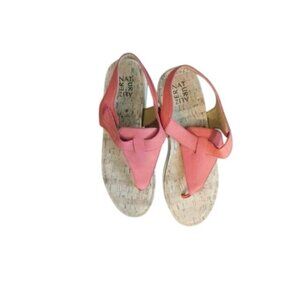 Naturalizer Size 12 Leather Comfy Thong Style Sandals Shoes